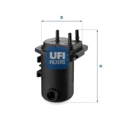 Фільтр паливний 2409800 UFI