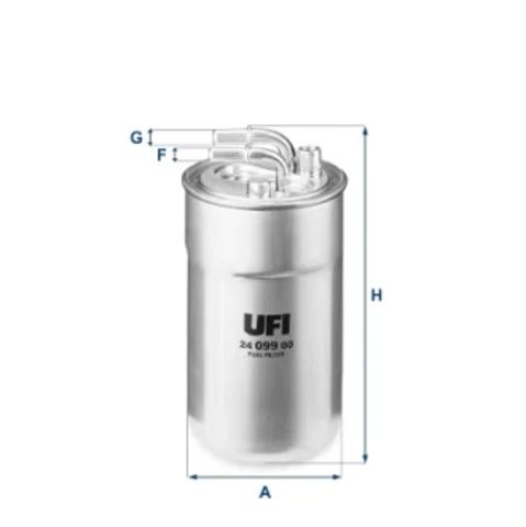Фільтр паливний 2409900 UFI