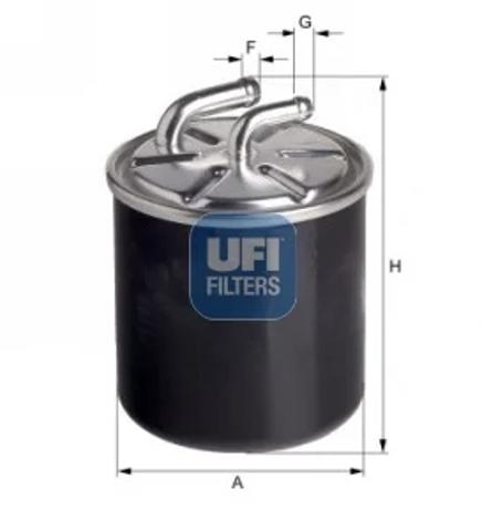 Фільтр палива 2412600 UFI
