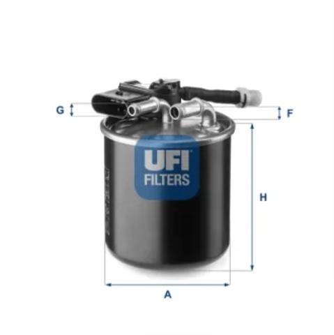 Фільтр-відстійник палива грубої очистки 2415100 UFI