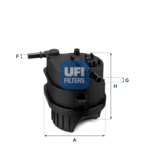 Фільтр палива 2434300 UFI