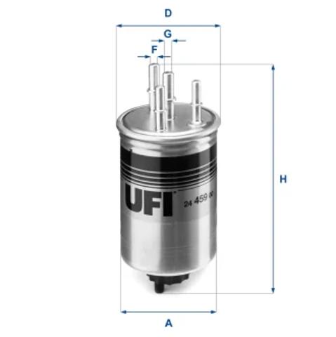 Фільтр тонкого очищення палива 2445900 UFI