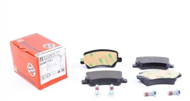 Колодки гальмові задні, дискові 244961701 ZIMMERMANN