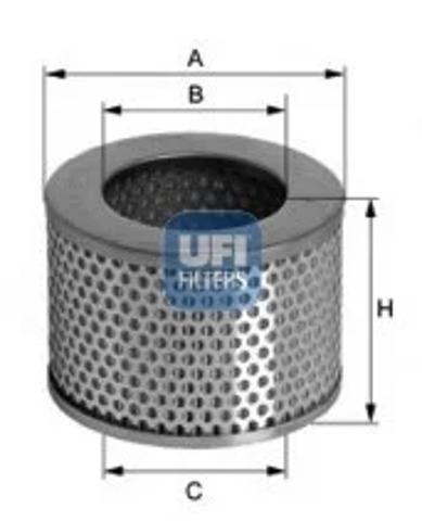 Елемент повітряного фільтра 2706900 UFI