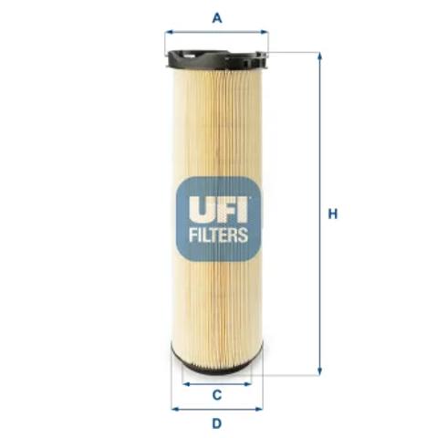 Автомобільний фільтр повітря 2758500 UFI
