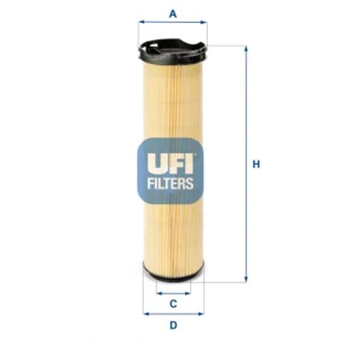 Система автоматичного очищення повітряного фільтра 2758600 UFI