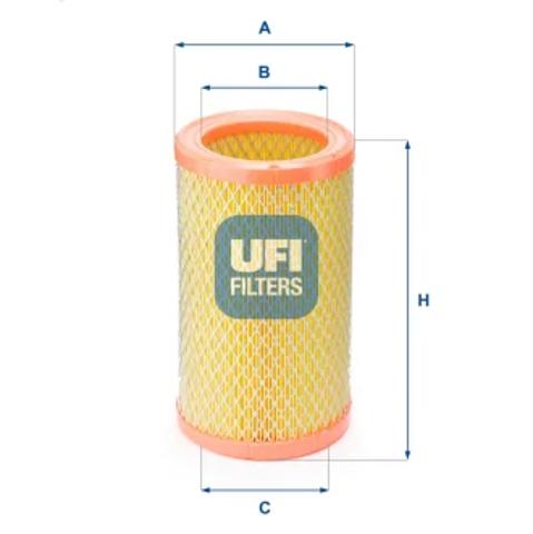 Елемент повітряного фільтра 2782400 UFI
