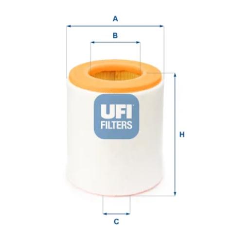 Повітряний фільтр двигуна 27A4800 UFI