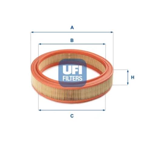 Елемент повітряного фільтра 3003801 UFI