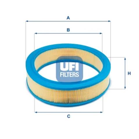 Елемент повітряного фільтра 3011801 UFI