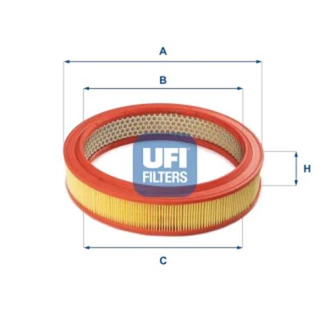 Автомобільний фільтр повітря 3080201 UFI