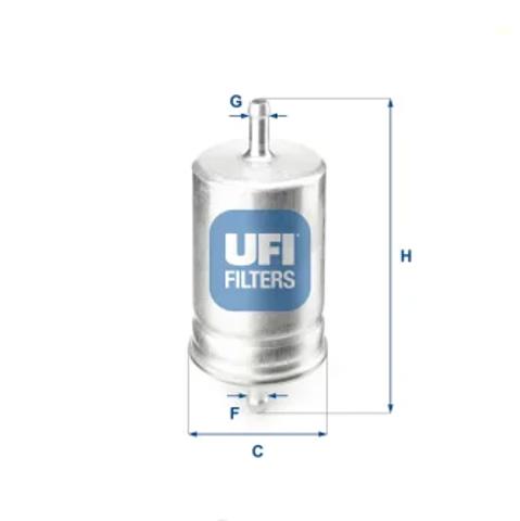 Фільтр тонкого очищення палива 3151000 UFI