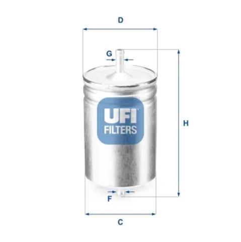 Фільтр палива 3158300 UFI