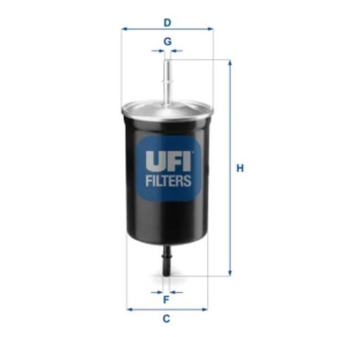 Фільтр-відстійник палива грубої очистки 3174700 UFI