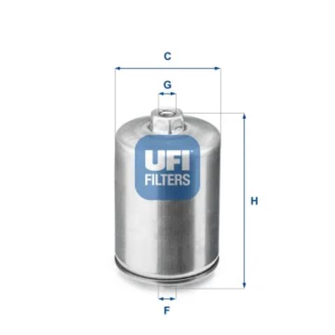 Фільтр тонкого очищення палива 3174800 UFI