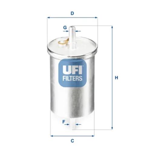 Фільтр палива 3183500 UFI