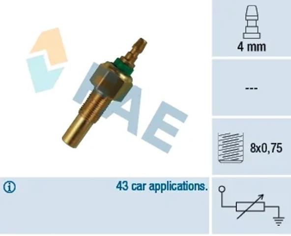 Датчик покажчика температури охолоджуючої рідини 32170 FAE