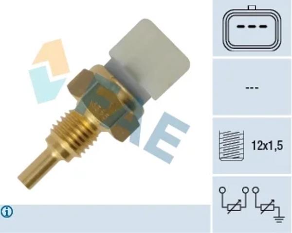 Покажчик температури охолоджуючої рідини 33356 FAE