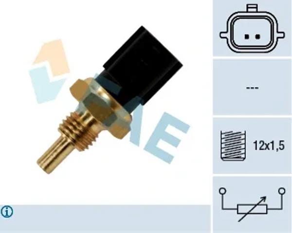 Датчик температури охолоджувальної рідини 33840 FAE
