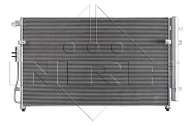 Трубопроводи і радіатор кондиціонера 350010 NRF