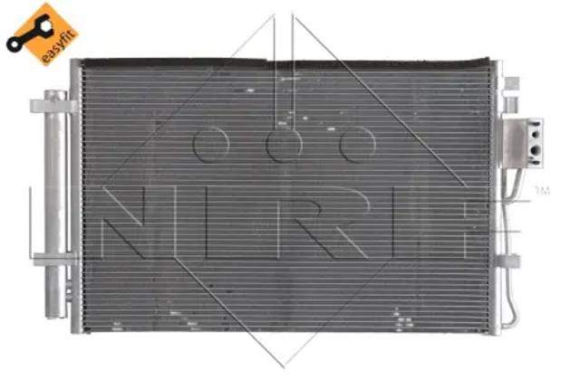 Радіатор кондиціонера 350022 NRF