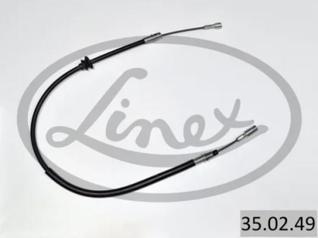 Трос стоянкового гальма передній 350249 LINEX