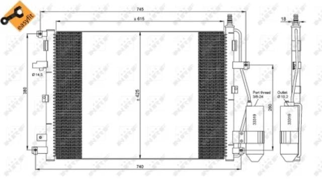 Конденсатор 35876 NRF