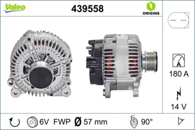 Генератор автомобільний 439558 VALEO