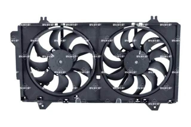 Вентилятор кондиціонера, лівий 470007 NRF