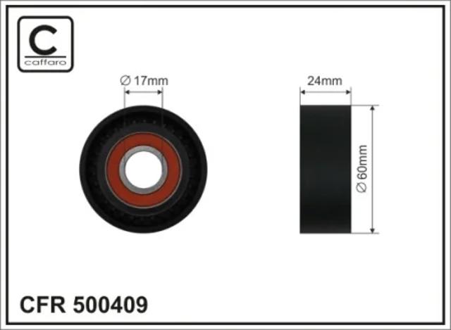 Натяжний ролик 500409 CAFFARO