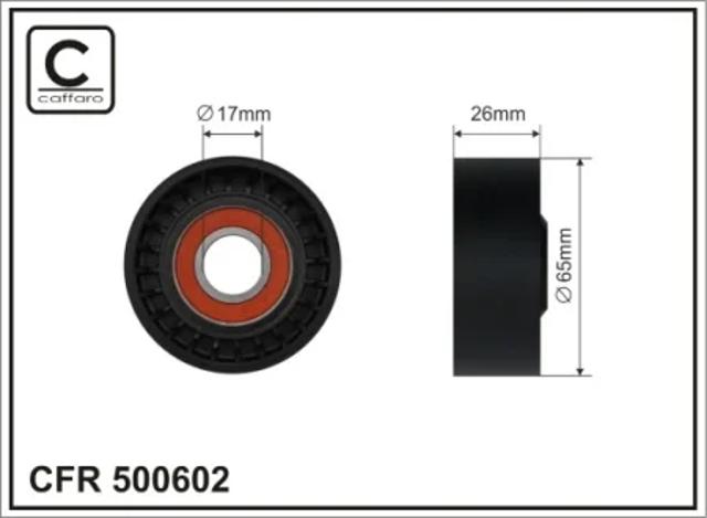 Натяжний ролик 500602 CAFFARO