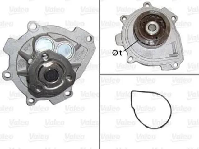 Водяний насос 506837 VALEO