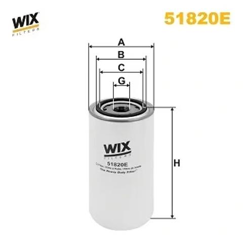 Фільтр гідравлічної системи 51820E WIX