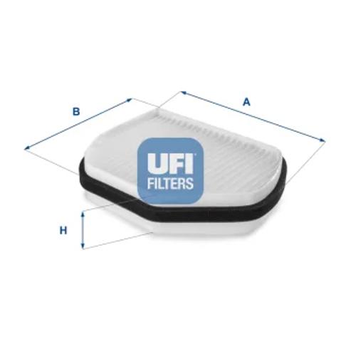 Фільтр салону вугільний 5300700 UFI