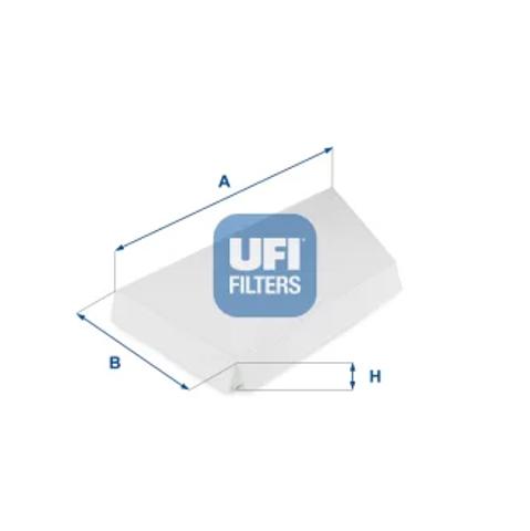 Фільтр салону вугільний 5304400 UFI