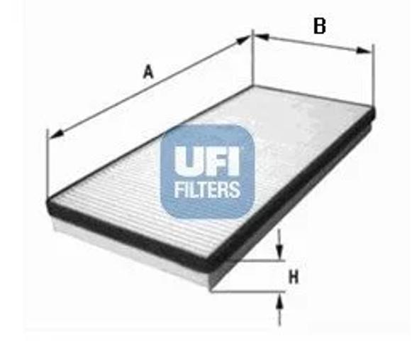 Фільтр салону вугільний 5305400 UFI