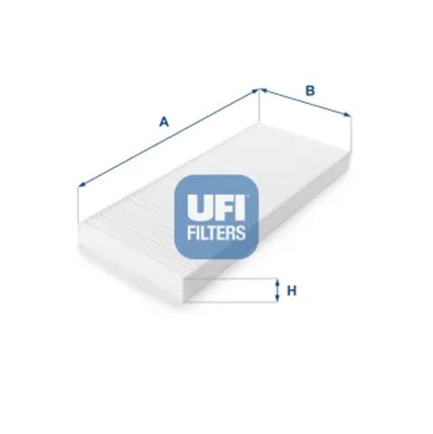 Фільтр, повітря у внутрішній простір 5306900 UFI