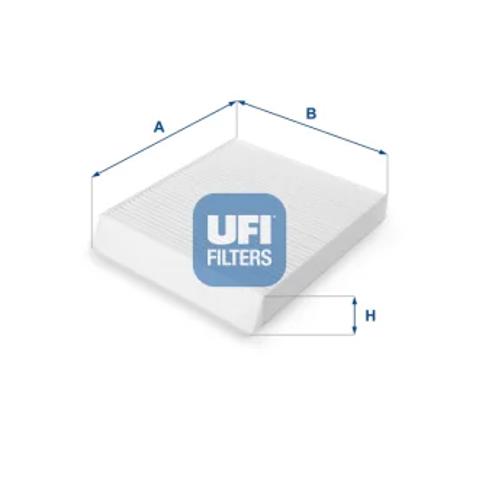 Фільтр салону вугільний 5308700 UFI