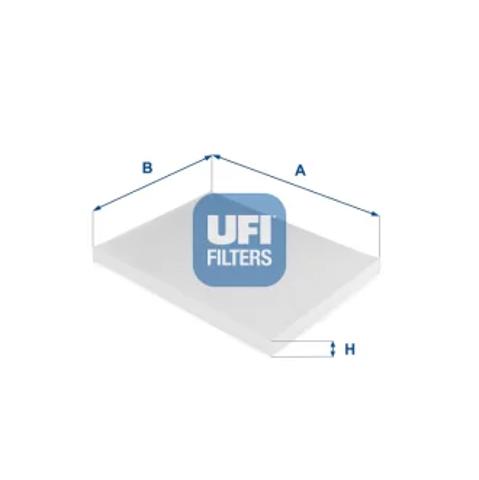 Фільтр, повітря у внутрішній простір 5312400 UFI