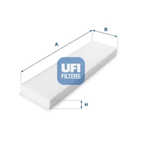 Фільтр салону вугільний 5315600 UFI