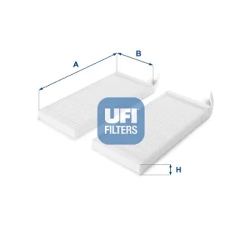 Фільтр, повітря у внутрішній простір 5316400 UFI