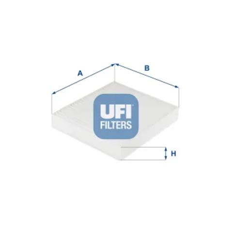 Фільтр салону вугільний 5324900 UFI