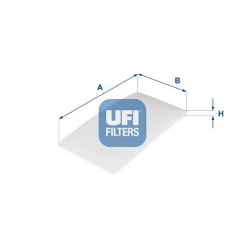 Фільтр салону вугільний 5332200 UFI