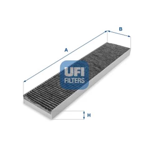 Фільтр салону вугільний 5411800 UFI