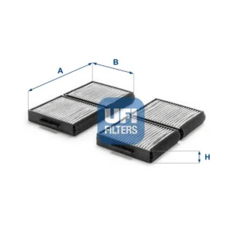 Фільтр салону 5412900 UFI