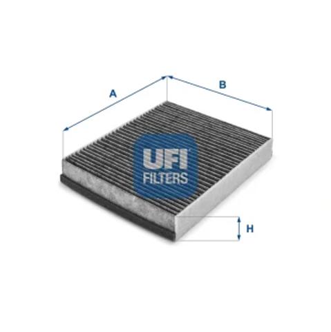 Фільтр салону вугільний 5421800 UFI