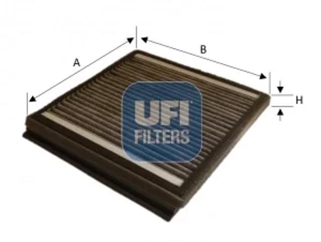 Фільтр салону вугільний 5423500 UFI