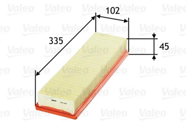 Фільтр повітряний 585078 VALEO