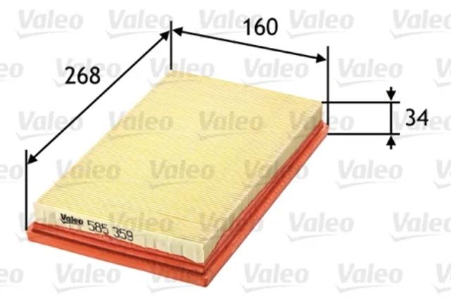 Фільтр повітряний 585359 VALEO