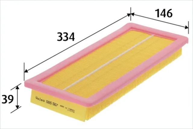 Фільтр повітряний 585567 VALEO
